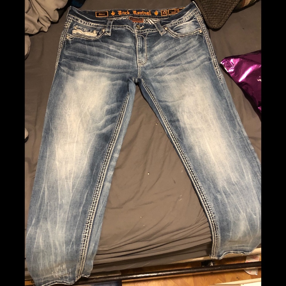 “ROCK REVIVAL” BLING JEANS